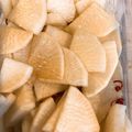 Beauvior's cooksnap of when they made さっぱりヤミツキ！酢大根のお漬物♪.