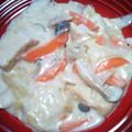 ミニートマト's cooksnap of when they made 白菜厚揚げベーコンしめじのミルク煮.