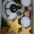わる☆ひろ's cooksnap of when they made スージーズーおにぎり♪キャラ弁☆.