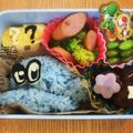 akimayu96's cooksnap of when they made ☆キャラ弁☆マリオオデッセイ！.