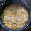 糖質OFF✿聖紫花✿'s cooksnap of when they made キムチの素でキムチ鍋.