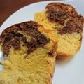 twママ's cooksnap of when they made HMで簡単マーブルパウンドケーキ.