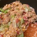 ハピまこ's cooksnap of when they made 簡単！めちゃ旨！レタスチャーハン.