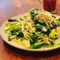 monmon1219's cooksnap of when they made 簡単☆サバ缶としめじの和風パスタ.