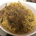 Bonjoooour's cooksnap of when they made ニラと挽肉の焼きそば.