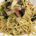 くりごはん19's cooksnap of when they made きのことベーコンの和風パスタ。.