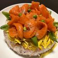メリーベリー's cooksnap of when they made ひな祭り☆盛るだけキラキラ雛ちらし寿司.