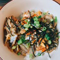 kchil's cooksnap of when they made うなたま風？穴子の卵とじ丼.