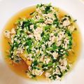 こーやんたん's cooksnap of when they made 厚揚げステーキの豆苗そぼろあんかけ.