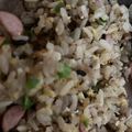 Tiny♡'s cooksnap of when they made とろ～り卵の和風ソーセージ雑穀炒飯.