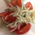 ma___111's cooksnap of when they made ミニトマトと静岡産釜揚げしらすのサラダ.