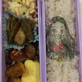 きらりんよ's cooksnap of when they made 公式！キャラ弁シートの作り方／下敷き使用.