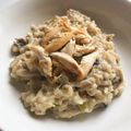 ♡greentea♡'s cooksnap of when they made 簡単！鶏肉ときのこのチーズリゾット.