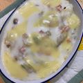 もここあらぶ's cooksnap of when they made 絶対おすすめ！アッと言う間に本格グラタン.