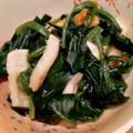 ★かおっち★'s cooksnap of when they made ほうれん草とちくわのさっと煮.