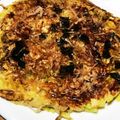 クックLCJQO8☆'s cooksnap of when they made 山芋焼き（キャベツもやし入り）.