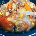 シロス５５'s cooksnap of when they made 炊飯器でチキンのトマト煮込み.
