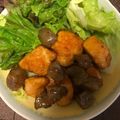 R2016's cooksnap of when they made ピリ辛☆鶏ささみとこんにゃくの豆板醤炒め.