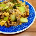 Ktwinkle's cooksnap of when they made 豚バラ肉とチンゲン菜と卵の焼肉のタレ炒め.