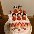 なおチェリー's cooksnap of when they made お雛様ケーキ.
