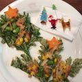 こつゆ514's cooksnap of when they made 人参の葉っぱでXmasツリー♬︎☆❅॰ॱ.