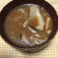 わたさな2016's cooksnap of when they made すいとん風味噌汁＊白菜・餃子の皮入り.