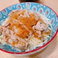 kotori123's cooksnap of when they made 豚肉とキャベツのおろしポン酢丼.