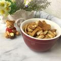 いちご海月's cooksnap of when they made しょっぱいおやつ★パンのみみマヨソテー.