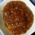 maknの食卓's cooksnap of when they made 腹ペコ男子パクパク！トマトカレー☆.