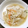 めなよ's cooksnap of when they made 大根のあんかけスープde主食#ダイエット.