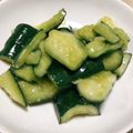❁Yomogi❁'s cooksnap of when they made 簡単＊時短！やみつきピリ辛キュウリ.