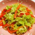 ☆★あんず姫★☆'s cooksnap of when they made 梅サワーでキャベツとにんじんの酢の物.