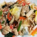 クックメイ☆'s cooksnap of when they made 旨塩豚肉中華丼♪野菜消費＆冷凍で時短☆.