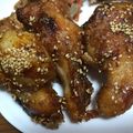 ごーやmama's cooksnap of when they made みきママ伝授♡手羽元と車麩の甘辛名古屋風.