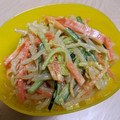 ★まゆちん★'s cooksnap of when they made 5分で簡単！もやしのマヨカレー和え.