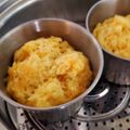 ふづき70's cooksnap of when they made にんじんの蒸しパン.