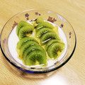 take♪aki♪'s cooksnap of when they made キウイはちみつヨーグルト.
