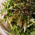 まなスケ's cooksnap of when they made 超簡単なツナと水菜、チョレギ風サラダ♪.