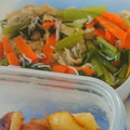 ぐうたら主婦みん's cooksnap of when they made 簡単！小松菜と油揚げとしらすの煮びたし♪.