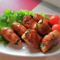 Newチヨコっと♪'s cooksnap of when they made ☼長芋の大葉豚肉巻き♪オイスターポン酢味.