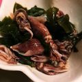 ☆☆as☆☆'s cooksnap of when they made ホタルイカとワカメの酢味噌和え.