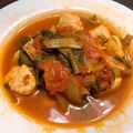 まめこ8888's cooksnap of when they made ちびっ子大好き！小松菜と鶏のトマト煮込み.