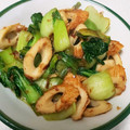 ☆マカロンmama☆'s cooksnap of when they made お弁当に☆青梗菜とちくわのおかか炒め.