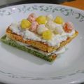 かなママ☆☆'s cooksnap of when they made 離乳食☆ひな祭りケーキ☆.