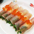 マーたん's cooksnap of when they made 簡単おつまみ♪カイワレの生ハム巻き☆.
