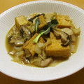 もんしゅしゅ's cooksnap of when they made 厚揚げ、白菜、椎茸、ニラの煮物.