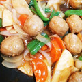ゆうにゃんごはん's cooksnap of when they made 揚げない*すき焼きのタレで簡単酢鶏.
