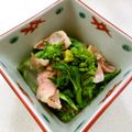 あっこ姉's cooksnap of when they made 食卓を彩る！菜の花とベーコンのおひたし.