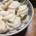 オレンジころん's cooksnap of when they made 塩麹でべったら漬け風お漬物.