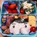 はなすび's cooksnap of when they made おしりたんてい 簡単 キャラ弁.